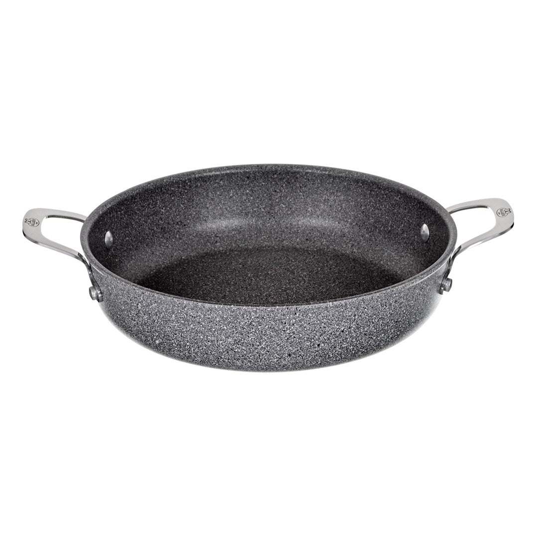 Ballarini Salina Granitium Induction Deep Frying Pan with 2 Handles - 28 cm