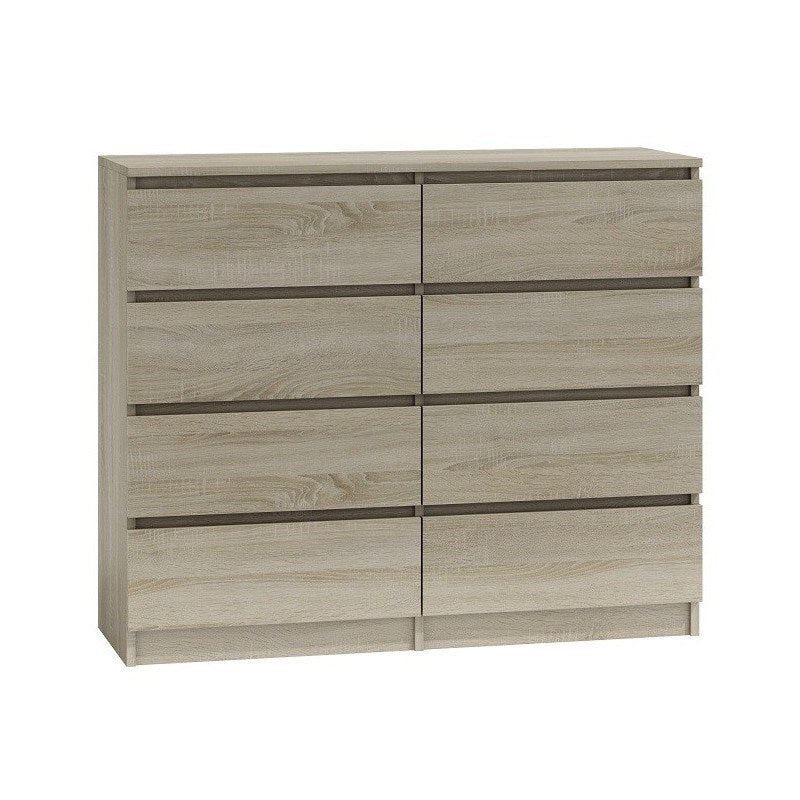 Topeshop Chest of Drawers MALWA M8 120 Sonoma Oak