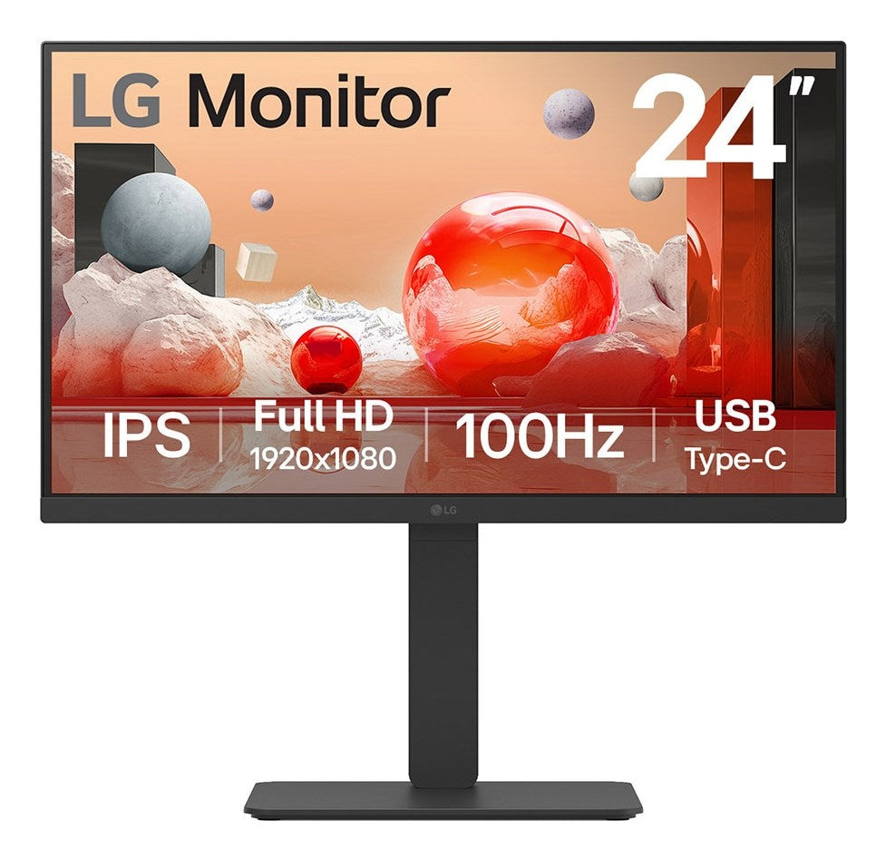 LG Monitor 23.8-inch Full HD 1920 x 1080 IPS 480975