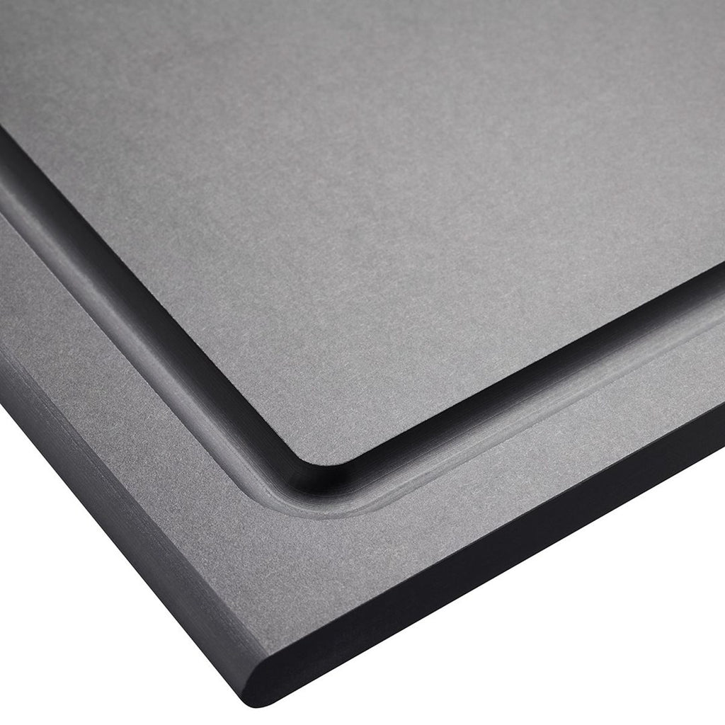 GEFU SLIZE Rectangular Wood Cutting Board Grey
