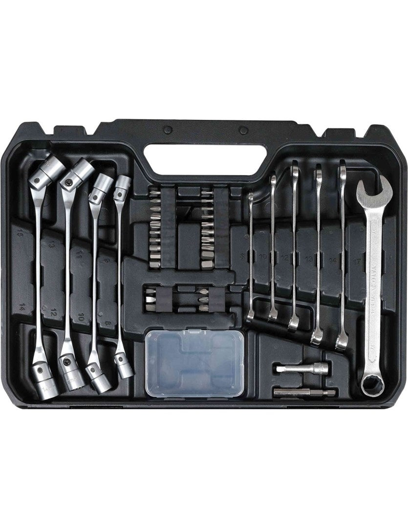 YATO Tool Set 93 Pieces 1/4‘ 1/2’ KPL YT-38784 93PCS