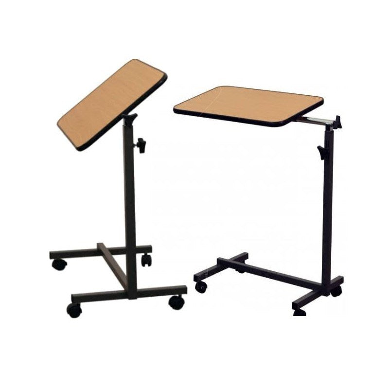 Herdegen Easy Bedside Table Beech Height Adjustable