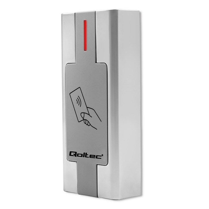 Qoltec RFID-Laser Proximity Reader with Metal Housing - IP68