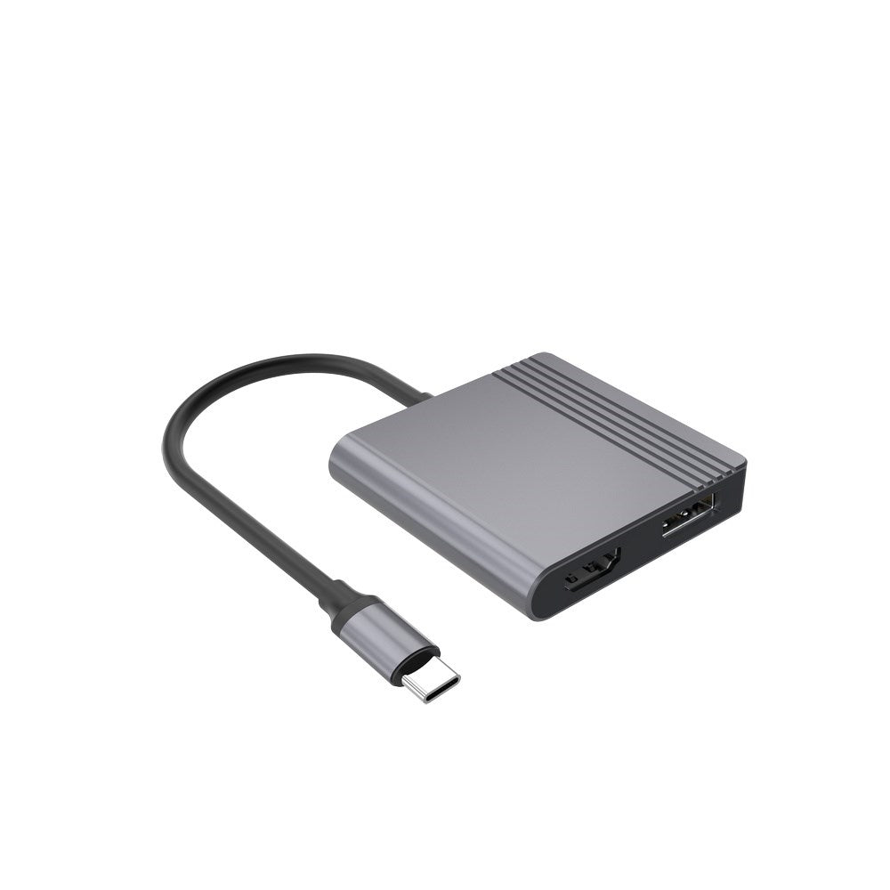 Gembird A-CM-HDMIFDPF-01 USB-C to HDMI + DP Adapter 4K 60Hz Black