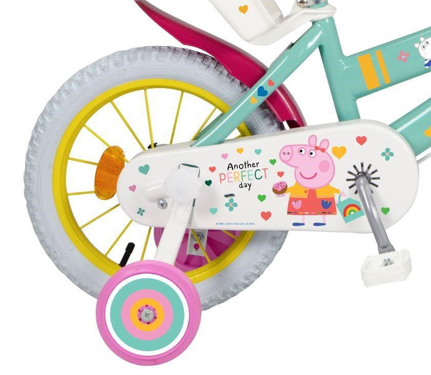 TOIMSA 14 Peppa Pig Children's Bicycle Green