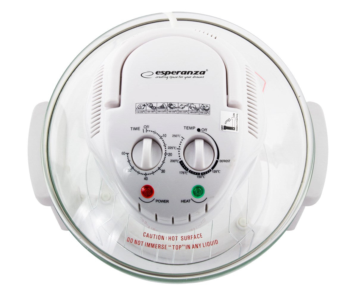 Esperanza EKO003 Combination Halogen 12 L 1400 W Transparent White