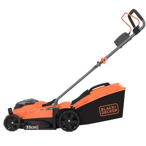 Black & Decker BCMW3318L2 Lawn Mower Cordless Battery Black Orange