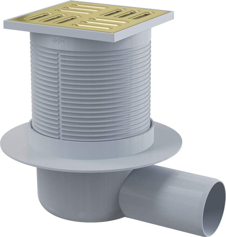 Point Drain - Grate
