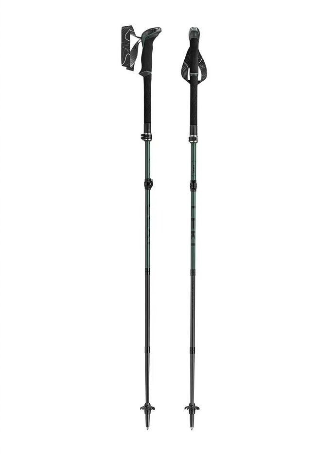 LEKI Trekking Poles Makalu FX Carbon 110–130 cm Green