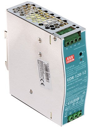 MEAN WELL Power Supply EDR-120-12 578 g 140x145x60mm