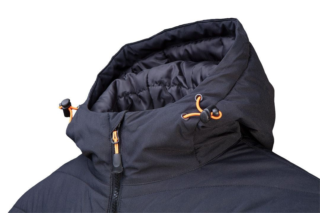 NEO Tools Work Jacket L - Warm, Waterproof, Windproof, Adjustable Hood
