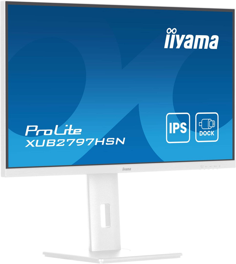 IIYAMA ProLite XUB2797HSN-W2 27" Full HD Monitor 1920x1080 100Hz IPS White