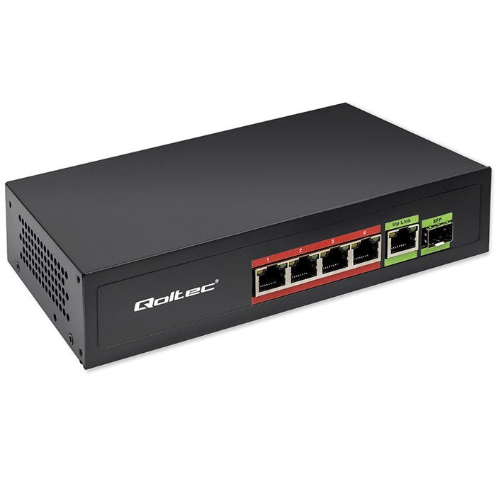 Qoltec 1000 Mb Switch 1240 g 52296