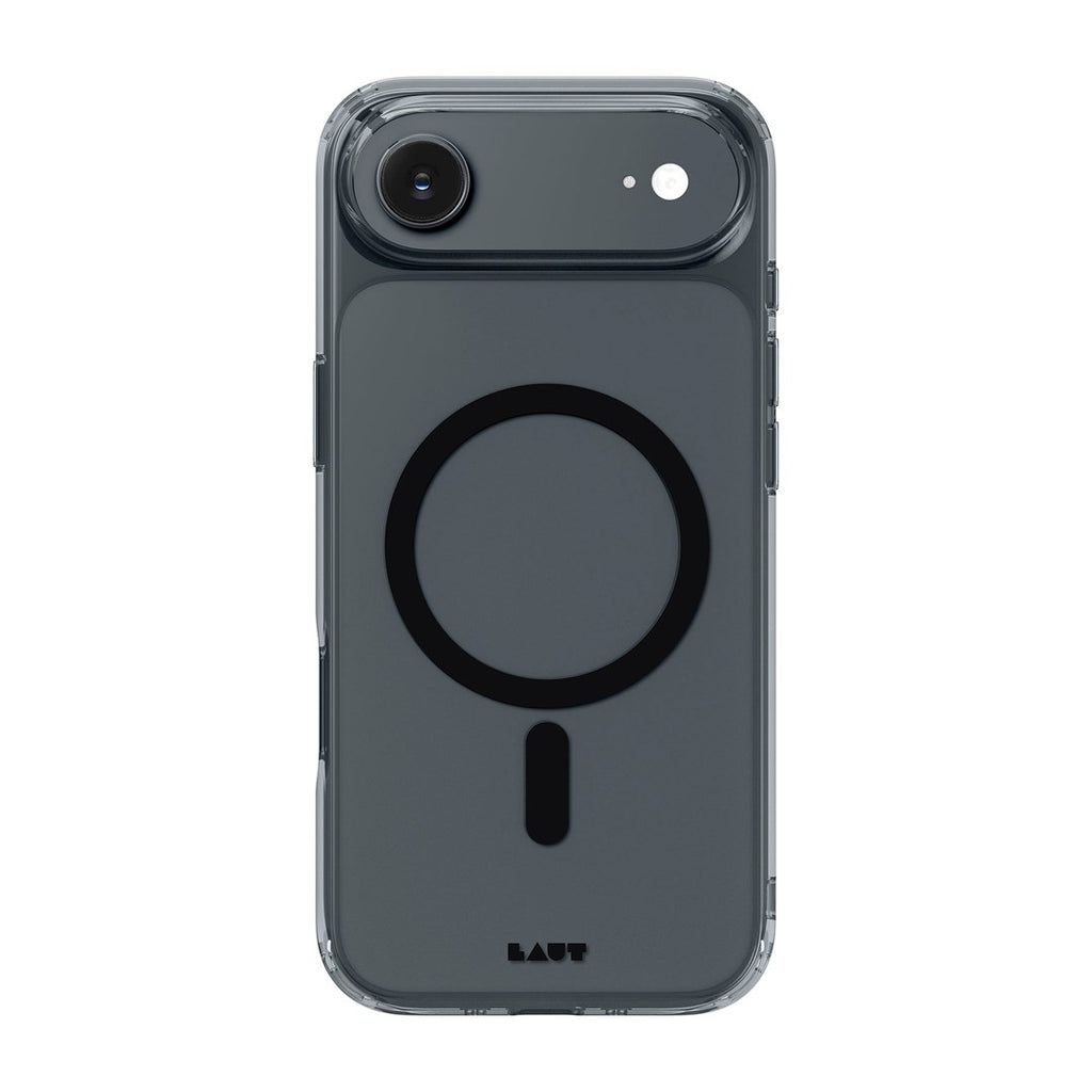 Laut International CRYSTAL FLURO Case for iPhone 17 Air - Clear Black (L_IP25C_CF_BK)