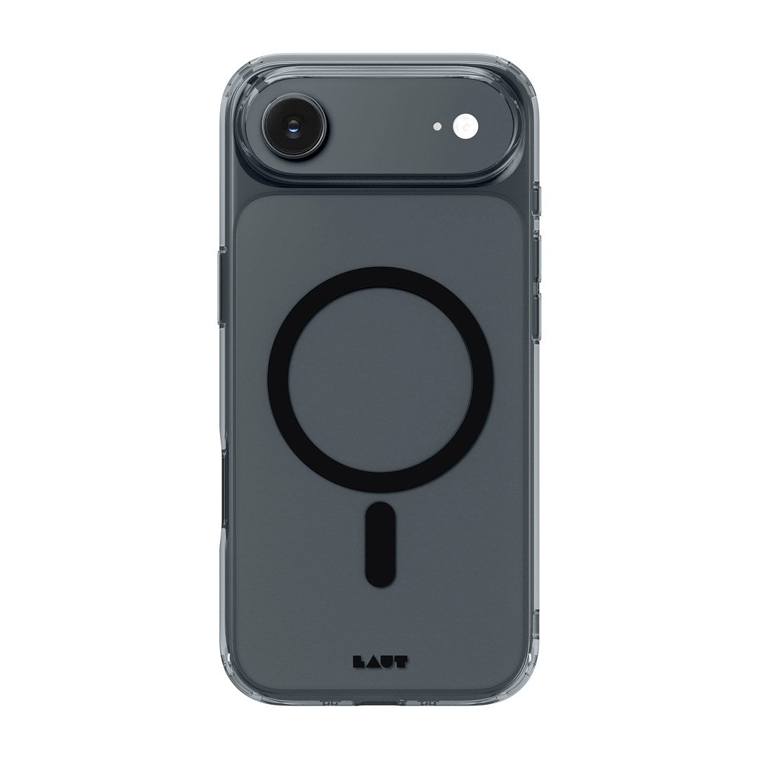 Laut International CRYSTAL FLURO Case for iPhone 17 Air - Clear Black (L_IP25C_CF_BK)