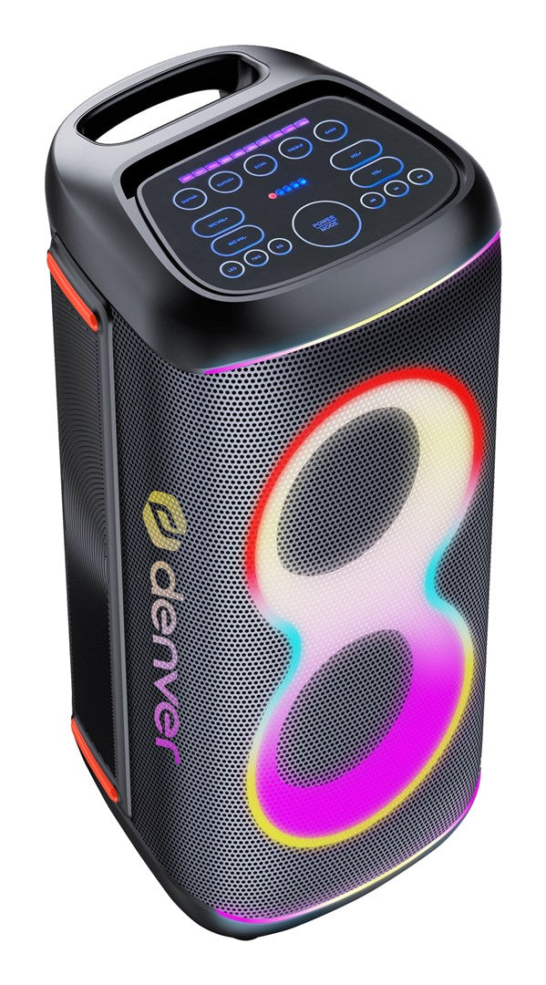 Denver BPS-370 Party speaker Black 100 W