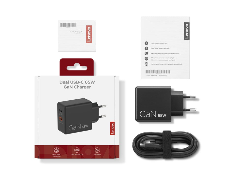 Lenovo G0A6065BEU mobile device charger Universal Black AC Indoor