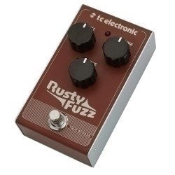 TC Electronic Rusty Fuzz Pedal - Fuzz-Type Effect for Guitar