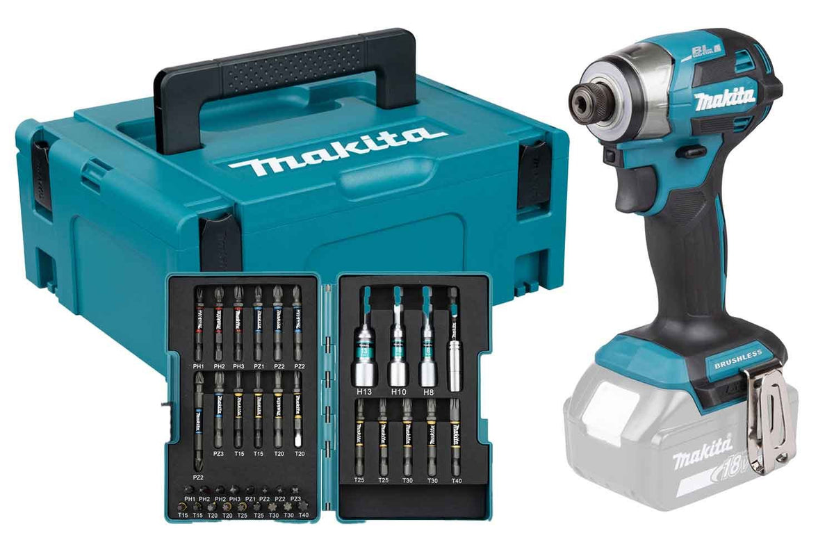 Makita DTD173ZJX2 Impact Driver 18V 180Nm 4-Speed