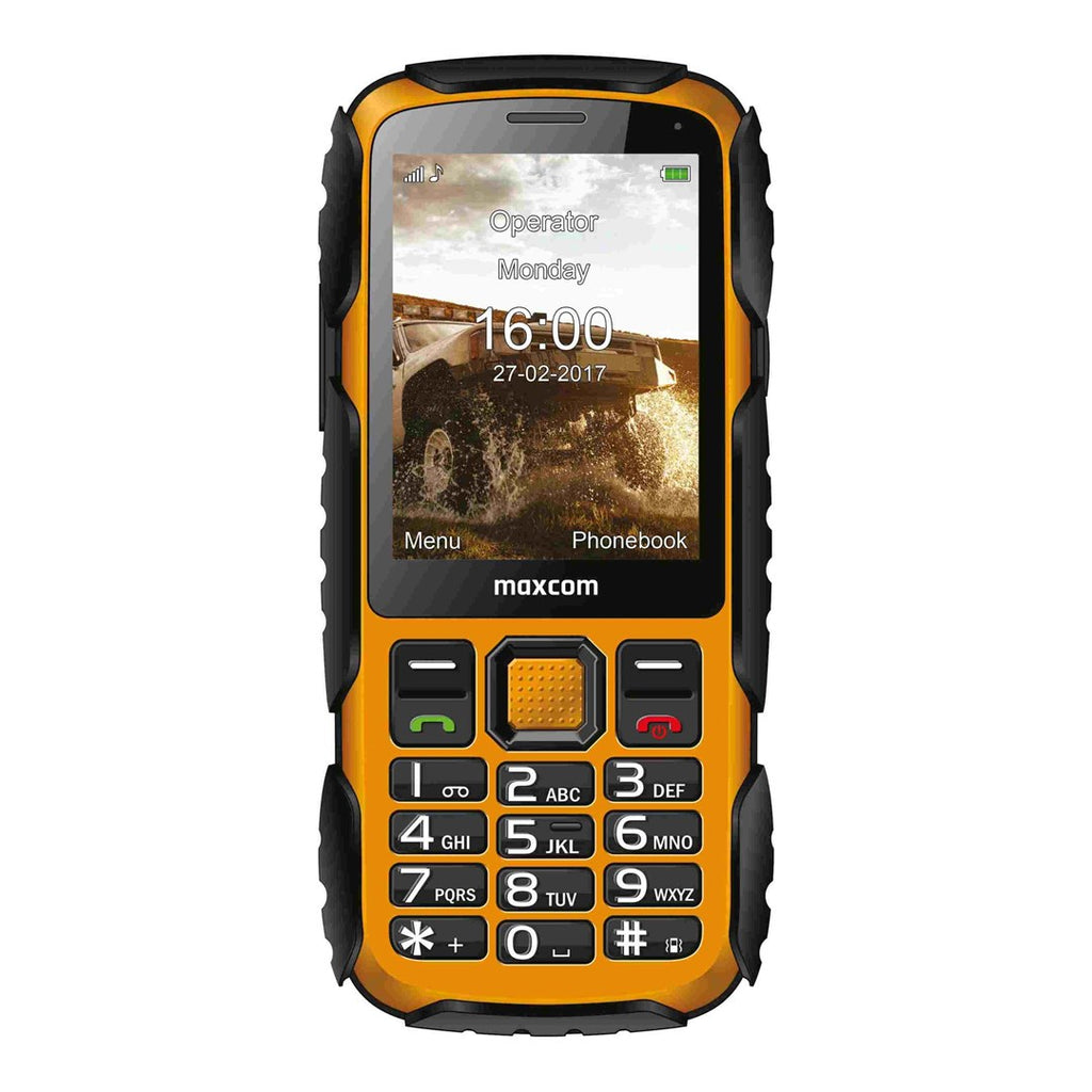 Maxcom Strong MM920 Rugged Phone 7.11 cm (2.8") Black, Yellow 140 g MM920LYELL