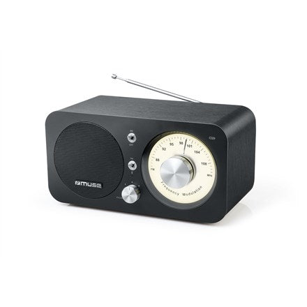 muse M-095BT Portable Radio Black with Bluetooth
