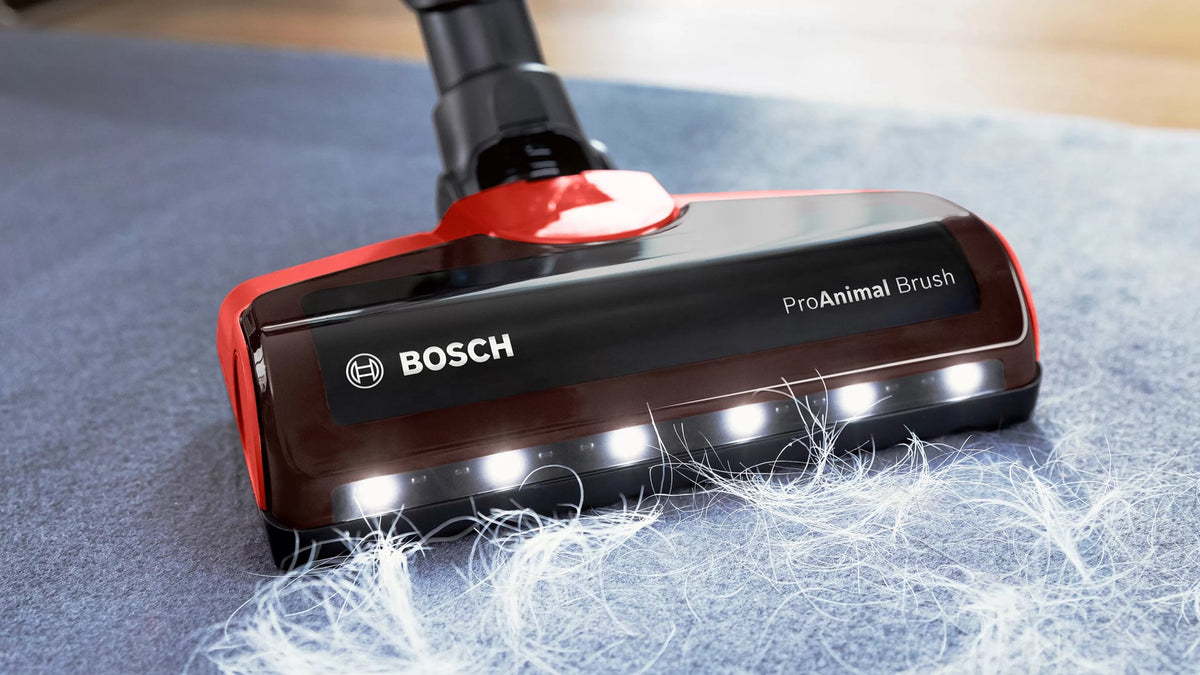 Bosch BCS711PET Stick Vacuum Battery Bagless 0.3 L Black Red 3 Ah