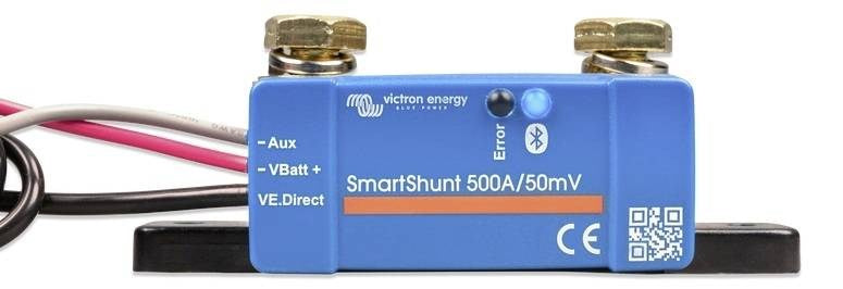 Smartshunt 500A/50mV IP65 Bluetooth Battery Monitor