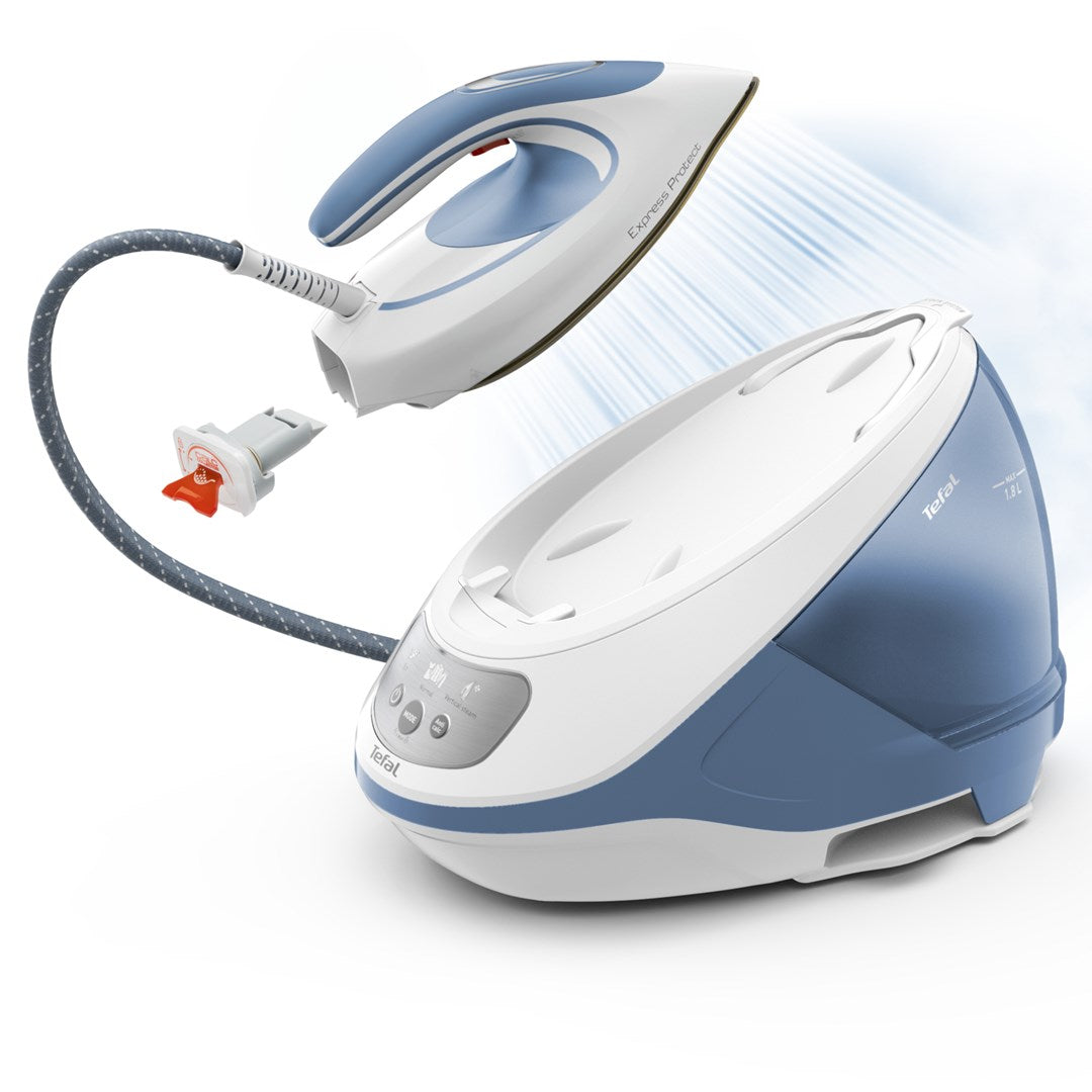 Tefal Express Protect SV9202 2800 W 1.8 L Durilium AirGlide Autoclean soleplate White  Blue