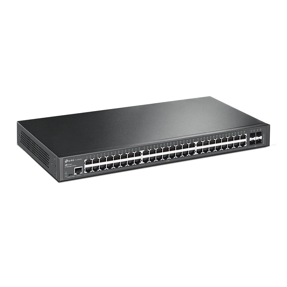 TP-Link Managed Switch TL-SG3452, 48 Ports, L2+, 4 SFP Slots