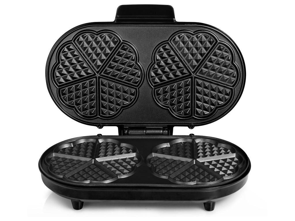 Tristar | WF-2120 | Waffle maker | 1200 W | Number of pastry 10 | Heart shaped | Black