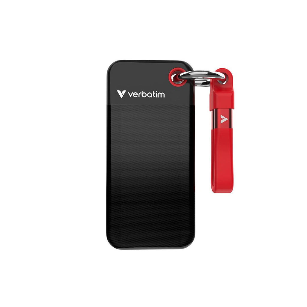 Verbatim Pocket SSD USB 3.2 2TB Black/Red 32196