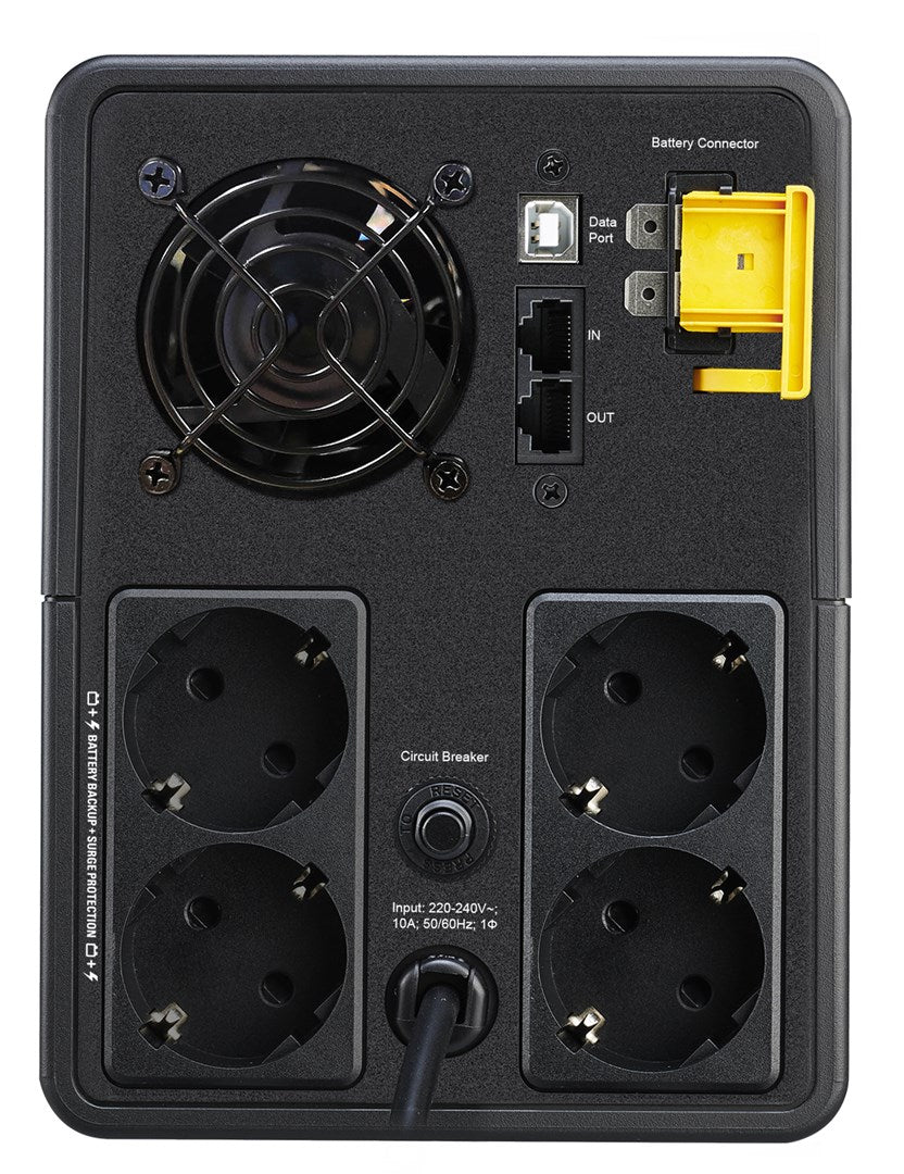 APC Back-UPS BX Series BX2200MI-GR - 2200VA Tower UPS with Surge Protection