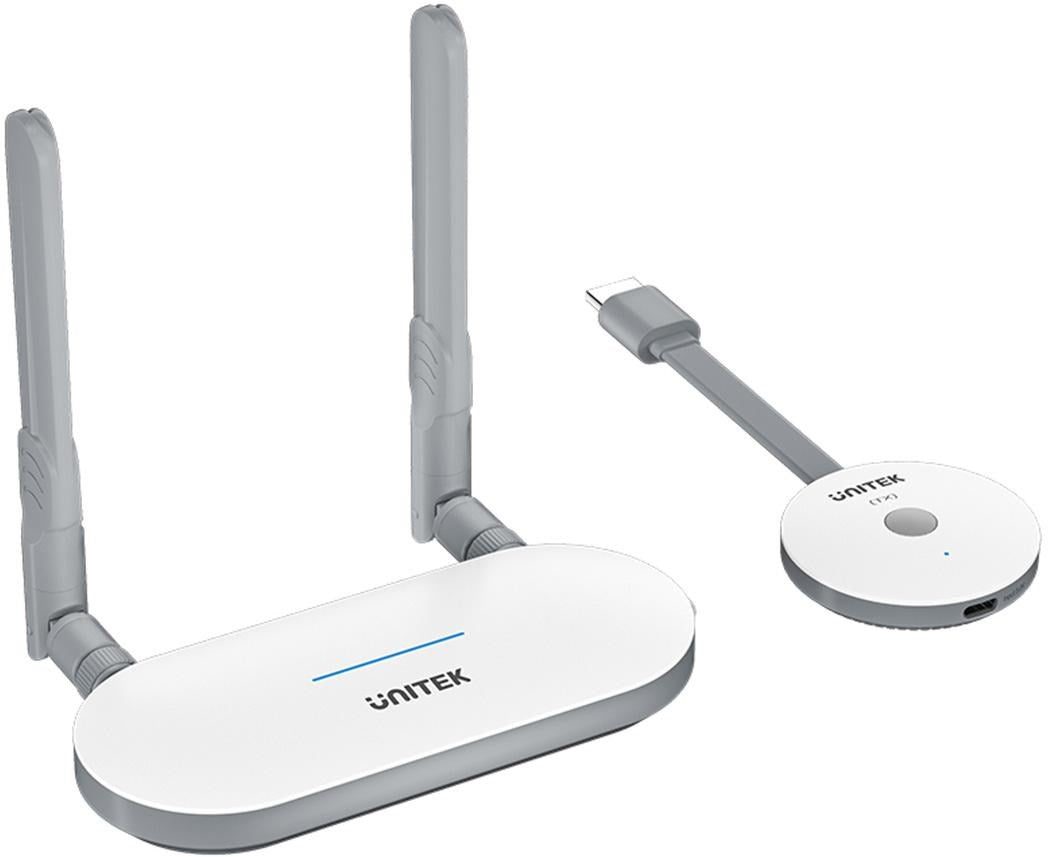 Unitek Wireless HDMI Transmitter and Receiver 50 m White V1183A01
