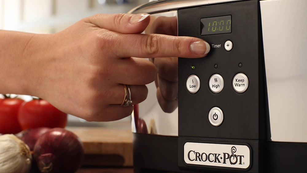 CROCK-POT 5.7 L Slow Cooker Chrome | Model SCCPBPP605-050