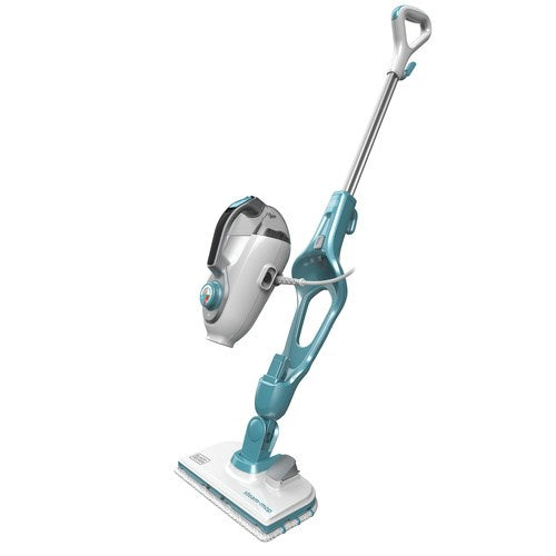 Black & Decker FSMH1321J steam cleaner Steam mop 0.5 L 1300 W Blue  White