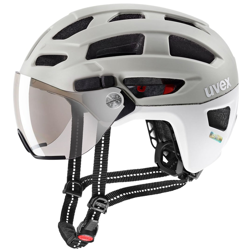 Uvex Finale Visor Helmet White, Sand Sport and Tourism Bicycles and accessories Helmets