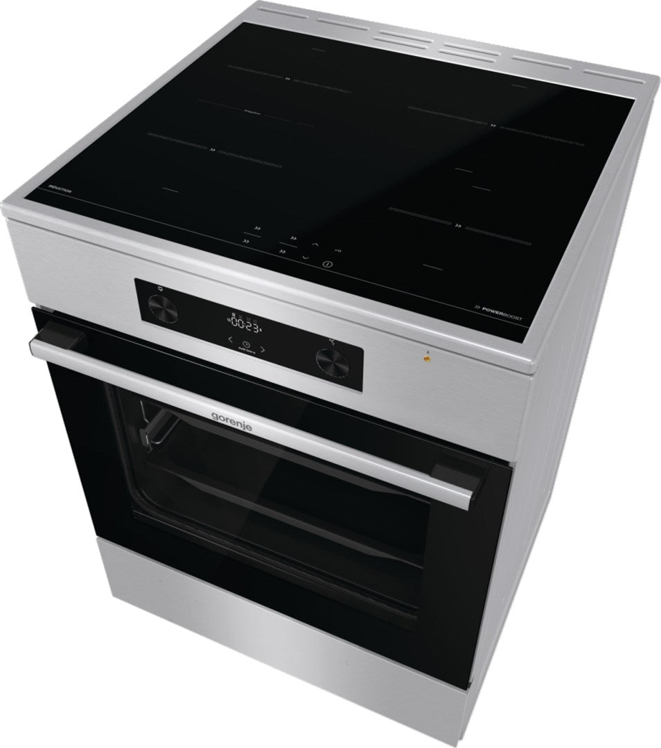 Gorenje Freestanding Cooker Stainless Steel 71 L Induction GEIT6C60XPG