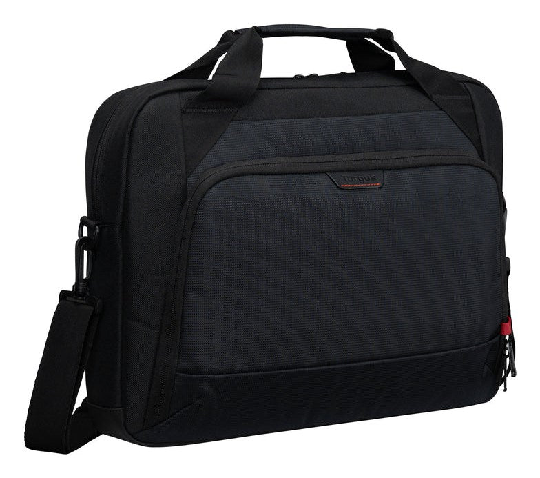 Targus EcoSmart Briefcase Black, Red 40.6 cm (16")