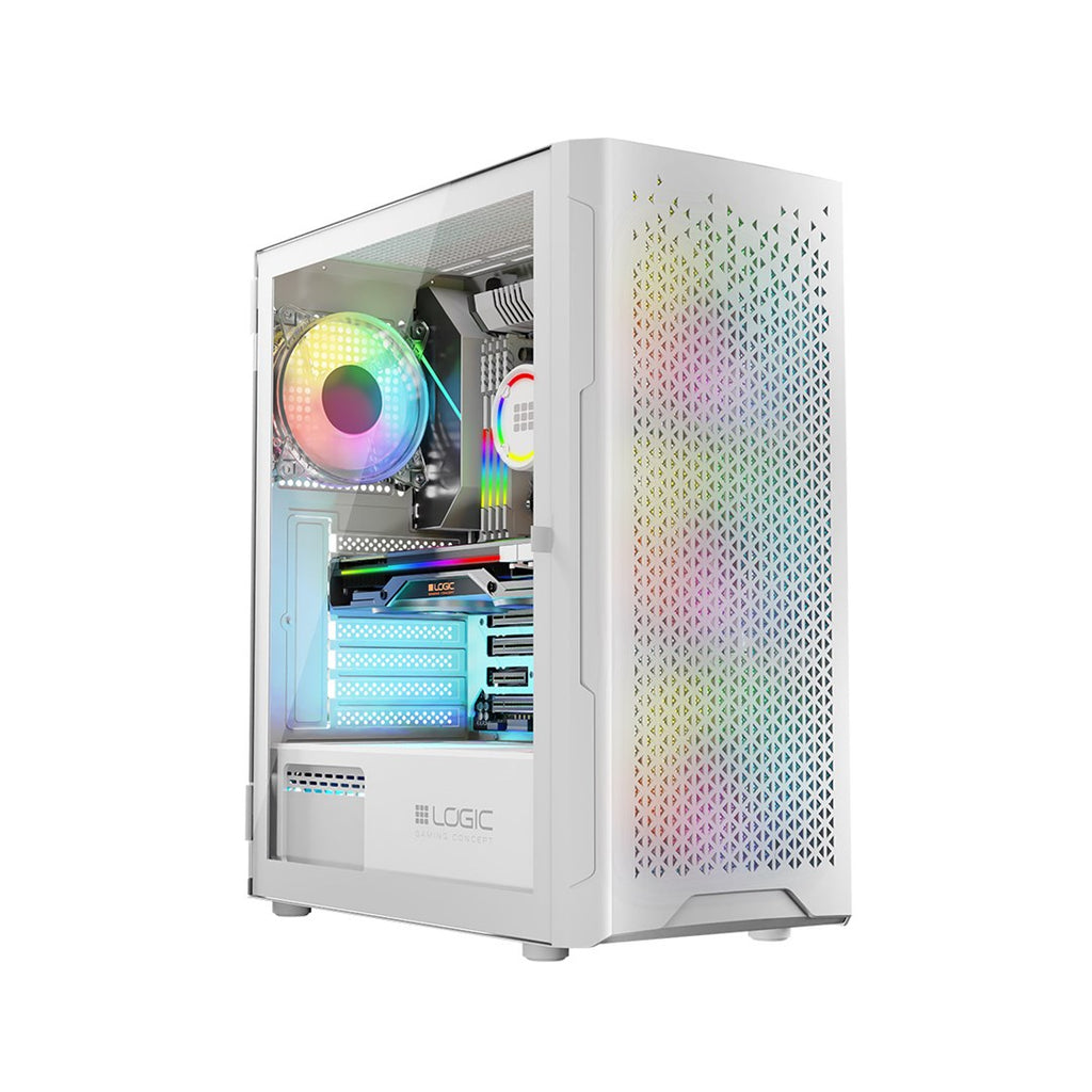 Logic ARAMIS ARGB Mini USB 3.0 Case White