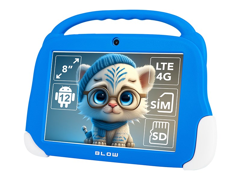 Tablet KidsTAB8 4 G BLOW 4GB/64GB Blue + Case
