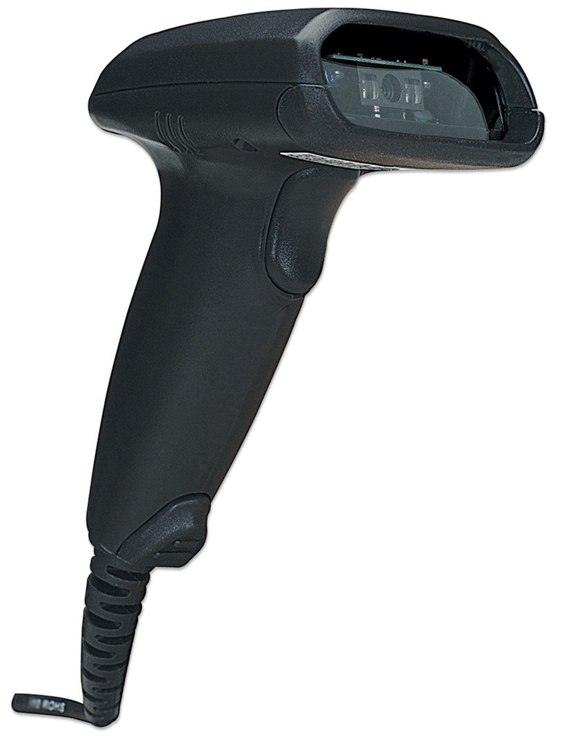 Manhattan Long Range CCD Barcode Scanner - Handheld - Black - USB (177672)