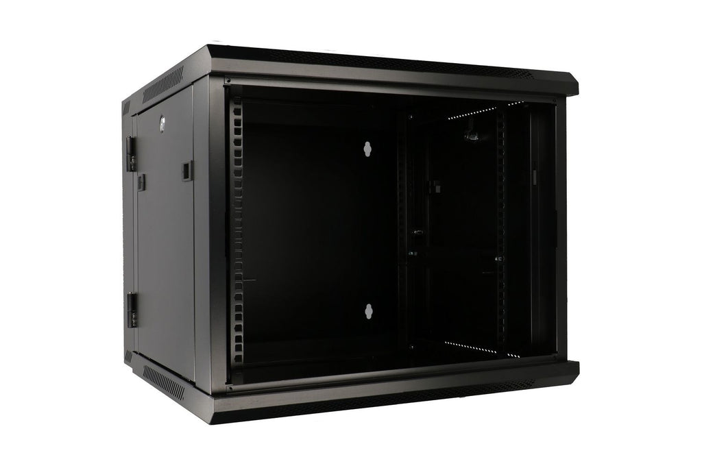 Extralink Rack Cabinet 9U 600x600 AZH Black Wall-Mounted