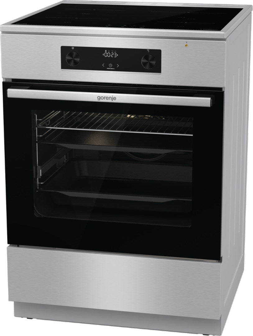 Gorenje Freestanding Cooker Stainless Steel 71 L Induction GEIT6C60XPG