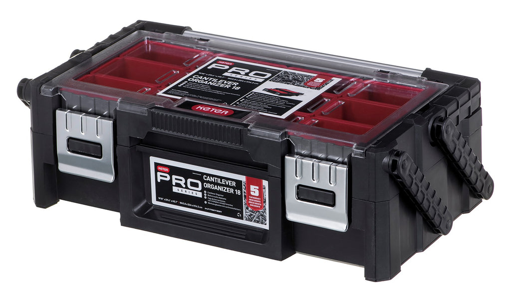 Keter 237006 - Toolbox Assortment Box - 460x140x240mm - Durable Plastic