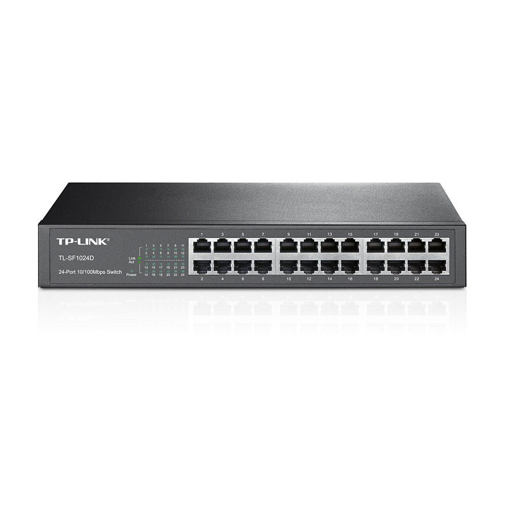 TP-Link TL-SF1024D network switch Unmanaged Fast Ethernet (10/100) Grey
