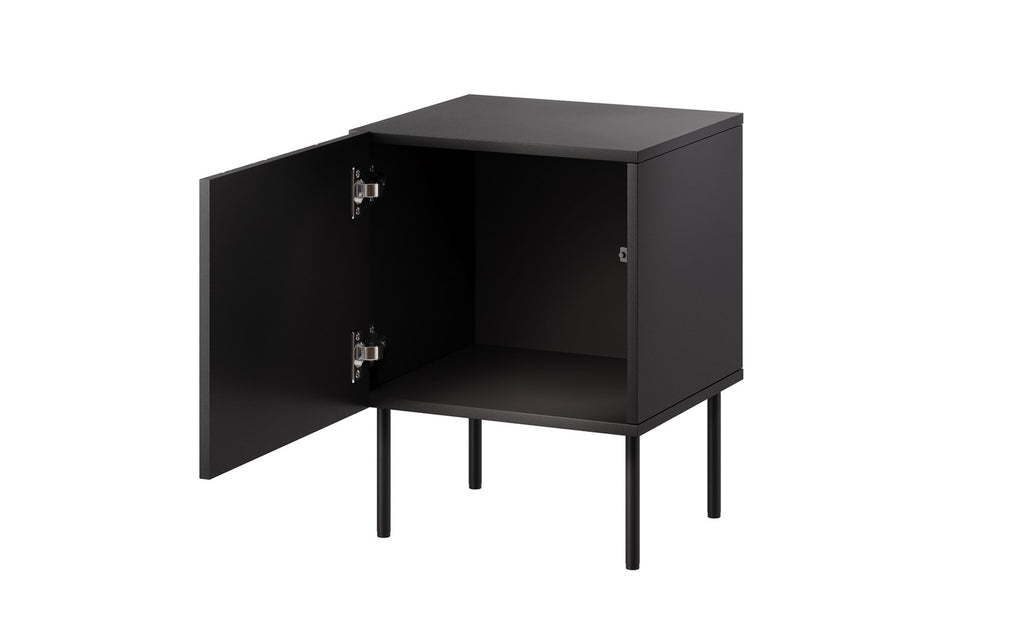 Cama Bedside table 2 pcs ISLA 44 5x40x59 black matt