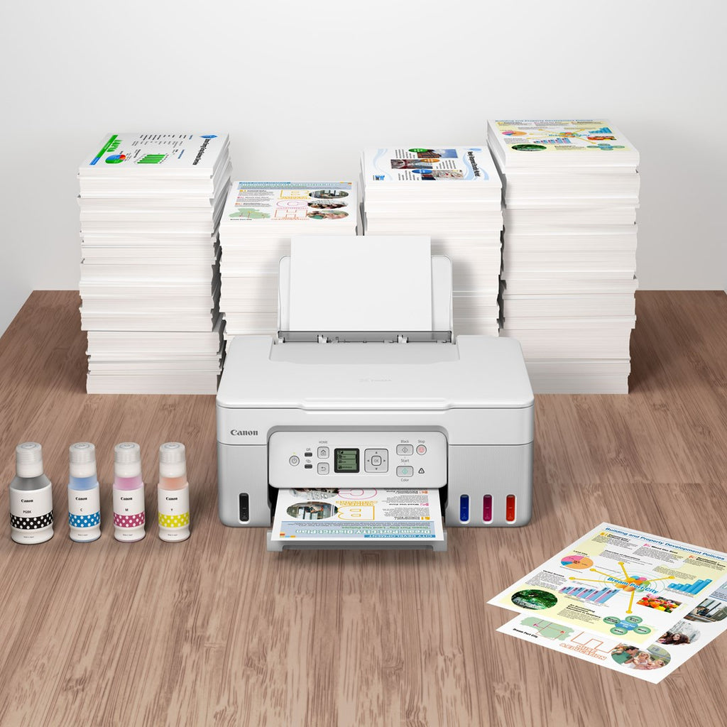 Canon PIXMA G3571 Inkjet Printer, 4800 x 1200 DPI, Wi-Fi, 8100 pages, 5805C026