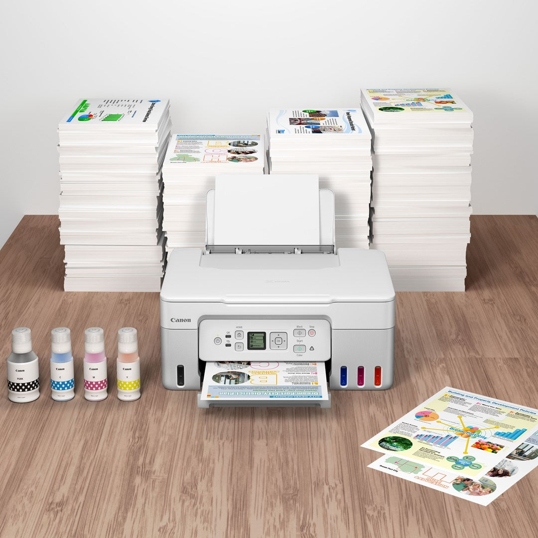 Canon PIXMA G3571 Inkjet Printer, 4800 x 1200 DPI, Wi-Fi, 8100 pages, 5805C026