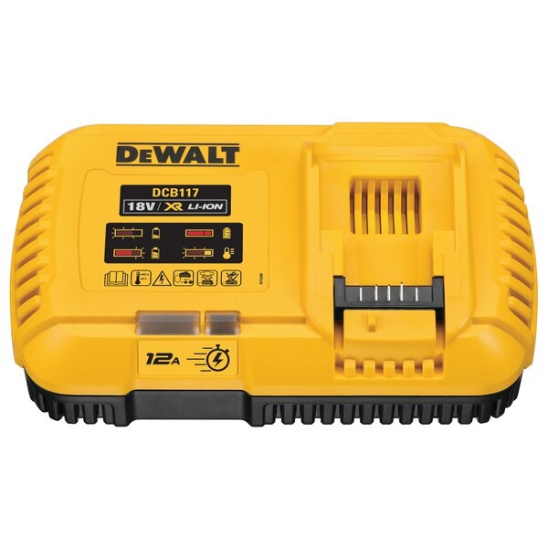 DeWALT DCB117-QW 12A Charger for 18V and 54V XR Batteries