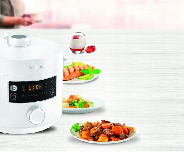 Tefal CY754130 Multicooker - Electric Pressure Cooker 4.8 L - White - 1000 W